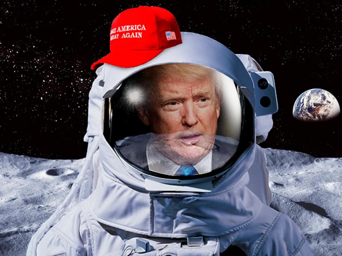 Дональд Трамп подписал указ обязывающий Соединенные Штаты вернуться на Луну к 2028 году создать компоненты лунного форпоста к 2030 году и заложить основы для будущей миссии на Марс jkinvest news jkinvest