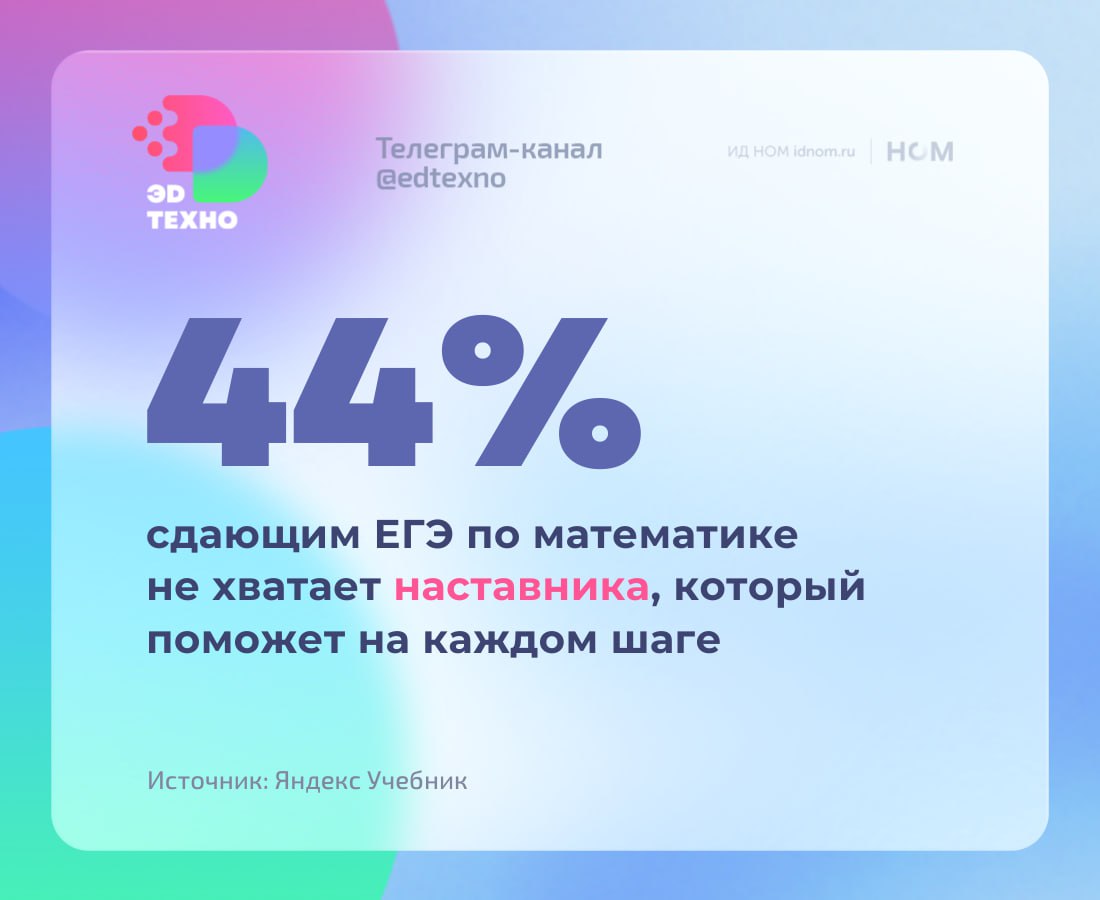 Эй AI Репетитор У Яндекс Учебника крутой апгрейд на платформе для подготовки к ЕГЭ появился новый предмет математика Уже доступны все материалы для профильного уровня базу выкатят в декабре Фишка платформы Репетитор AI совместная разработка экспертов из Яндекса и опытных учителей В его основе лежит специализированная ML модель обученная на экзаменационных заданиях и реальных решениях В его обучении участвовали 150 педагогов в течение двух лет В итоге Репетитор АI стал профильным ИИ экспертом по подготовке к ЕГЭ по математкие На платформу загрузили базу заданий ФИПИ авторские пробные варианты и тематические подборки методистов Яндекс Учебника К цифровому наставнику школьники могут обратиться чтобы разобраться в материале Репетитор AI не даст короткий ответ а поможет ученику самому дойти до решения По сути это тот самый наставник которому не страшно задать вопросы по программе 5 класса Но заменять учителей никто не собирается Более того до конца года на платформе появится личный кабинет для педагогов и репетиторов Они смогут воспользоваться материалами платформы и составлять свои подборки заданий Эдтехно