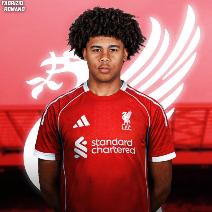 Ливерпуль подписал 17 летнего австрийского таланта с русскими и нигерийскими корнями Fabrizio Romano За 198 сантиметрового защитника Аустрии Ифеаньи Ндукве красные заплатят 3 5 млн В теории он может получить гражданство РФ по происхождению так как его мама из России