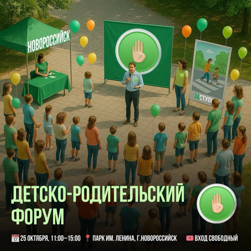 Вместе за безопасность доверие и поддержку в городе герое Новороссийске пройдет форум для детей и их родителей 25 октября в Новороссийске пройдет детско родительский форум который объединит представителей власти педагогов общественные организации родителей и детей Цель форума создать единое пространство где дети чувствуют защиту а родители уверенность и поддержку Программа форума включает интерактивы и квесты для детей посвященные изучению и закреплению знаний об основах пожарной безопасности правил дорожного движения в форме командной работы и развивающих игр Для родителей пройдет лекторий где специалисты представят мобильное приложение Заступник новый механизм быстрого реагирования в кризисных ситуациях и защиты детей Ярким событием фестиваля станет выступление кавер группы Форум это шаг к созданию единого пространства доверия заботы и безопасности 25 октября 10 00 13 00 Парк им В И Ленина Вход свободный