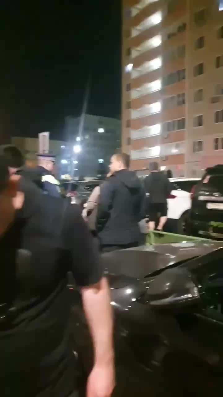 Задержание нетрезвого иностранца после ДТП в Балашихе