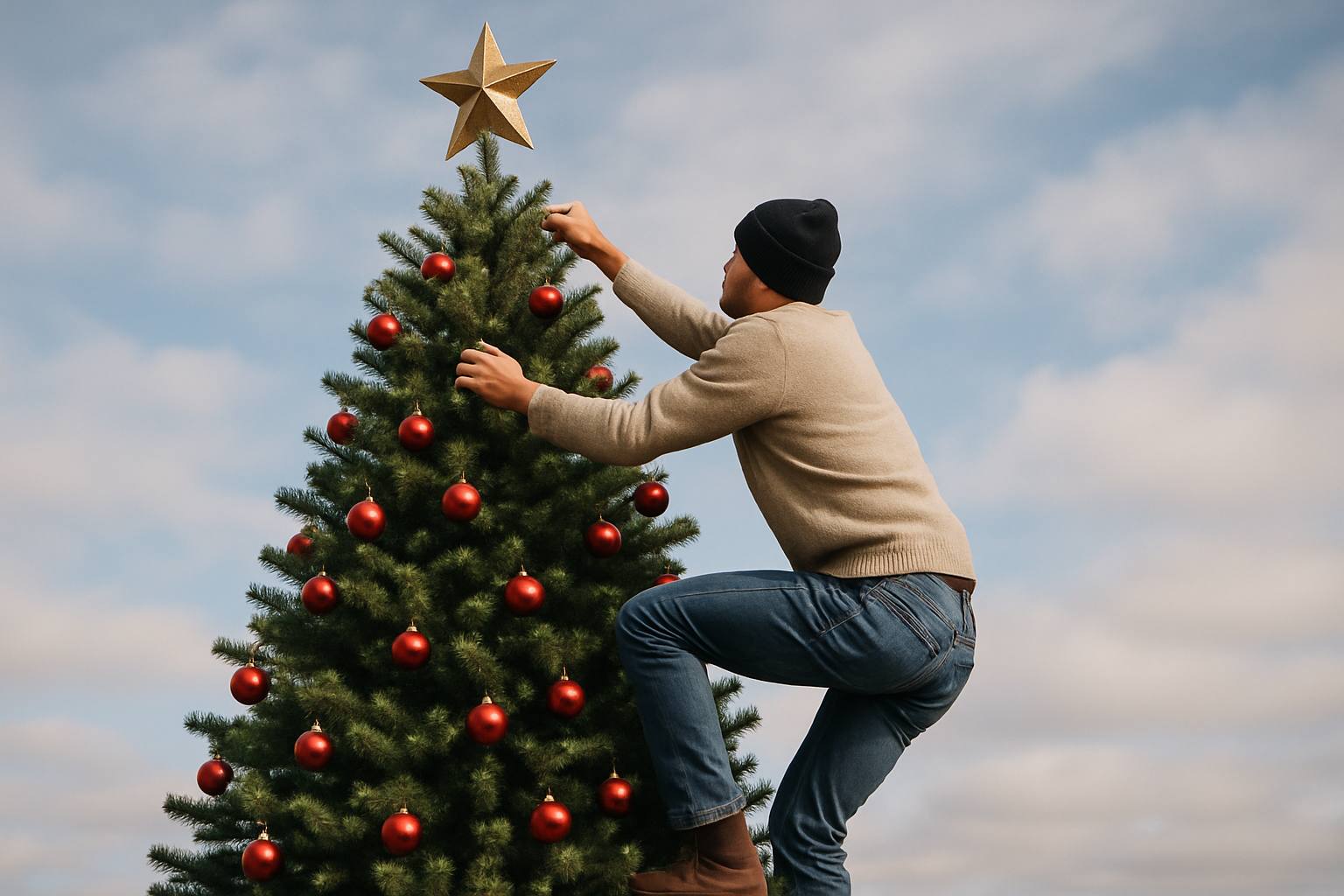 Романтик рухнул с 10 метровой елки в Петербурге воруя звезду для любимой Мужчина оказался в Елизаветинской больнице упав с новогодней ели высотой около десяти метров По его словам он хотел снять звезду для любимой и не удержался на верхушке Пациента доставили в отделение сочетанной травмы в тяжёлом состоянии У него диагностировали множественные повреждения конечностей открытый перелом бедра и переломы лодыжек Хирурги провели экстренную операцию и стабилизировали состояние рассказали в пресс службе медицинского учреждения Травматологи отмечают что у пострадавшего выявлен тромбоз поврежденной ноги Ему предстоит курс терапии после которого планируется плановая операция по восстановлению костных структур TodaySPb Новости GradSPb Места СПб
