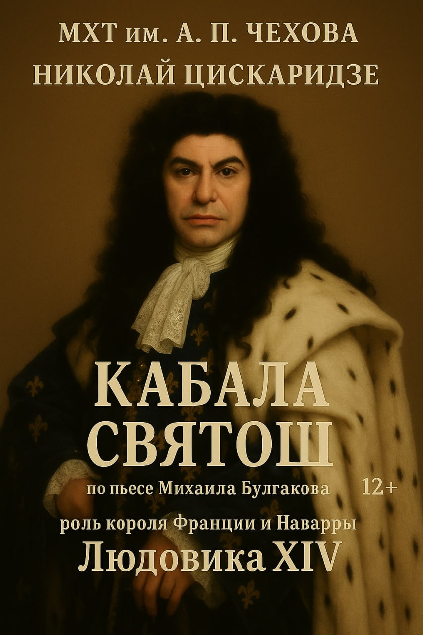 Знаменитый грузин Николай Цискаридзе сыграет Людовика XIV. Известный балетмейстер предстанет в новом амплуа, на этот раз актёрском — в спектакле МХТ им. А. П. Чехова «Кабала святош» 12+ по пьесе Михаила Булгакова он сыграет короля Франции и Наварры Людовика XIV. Примечательно, что Булгаков — один из его самых любимых авторов. Ставит спектакль режиссер Юрий Квятковский. Роль Мольера исполняет Константин Хабенский. Именно он и пригласил Цискаридзе в проект. «Я зарекался никогда не идти по актёрской дорожке, но был ряд обстоятельств, при которых я не мог отказаться от этого: Булгаков, Мольер, Людовик Великолепный, МХТ и Хабенский, — отметил он. — Надо быть идиотом, чтобы сказать «нет». Цискаридзе завершил артистическую карьеру еще в 2013 году. За двадцать лет знаменитость перетанцевал почти весь классический репертуар ГАБТ, выезжал с ним на гастроли. С 2013 года он возглавил Академию русского балета им. Вагановой, а с 2014-го — стал её ректором. Искусственный интеллект Канал «Интересная Грузия»