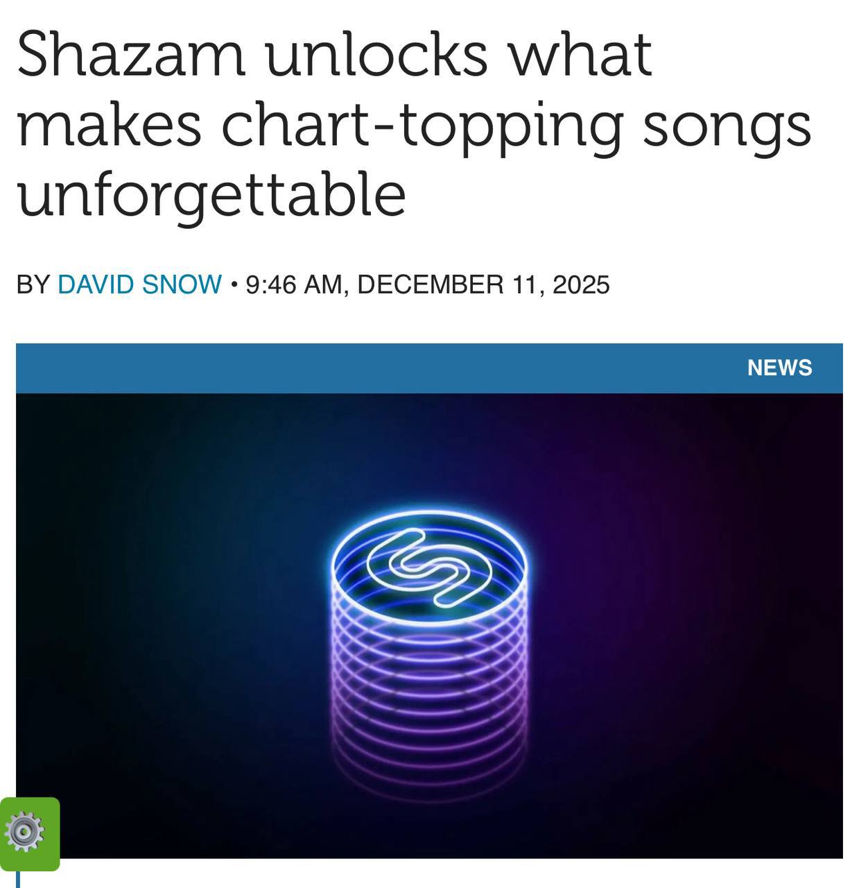 Shazam добавил функцию Popular Segments которая показывает какие именно части песни оказались самыми популярными у слушателей за неделю Сервис анализирует в какой секунде трека юзеры чаще всего нажимали кнопку распознавания и отображает эти данные в виде понятного графика Для обычных пользователей Popular Segments не особо что меняет зато у лейблов и маркетологов появился новый инструмент для отслеживания вирусных моментов