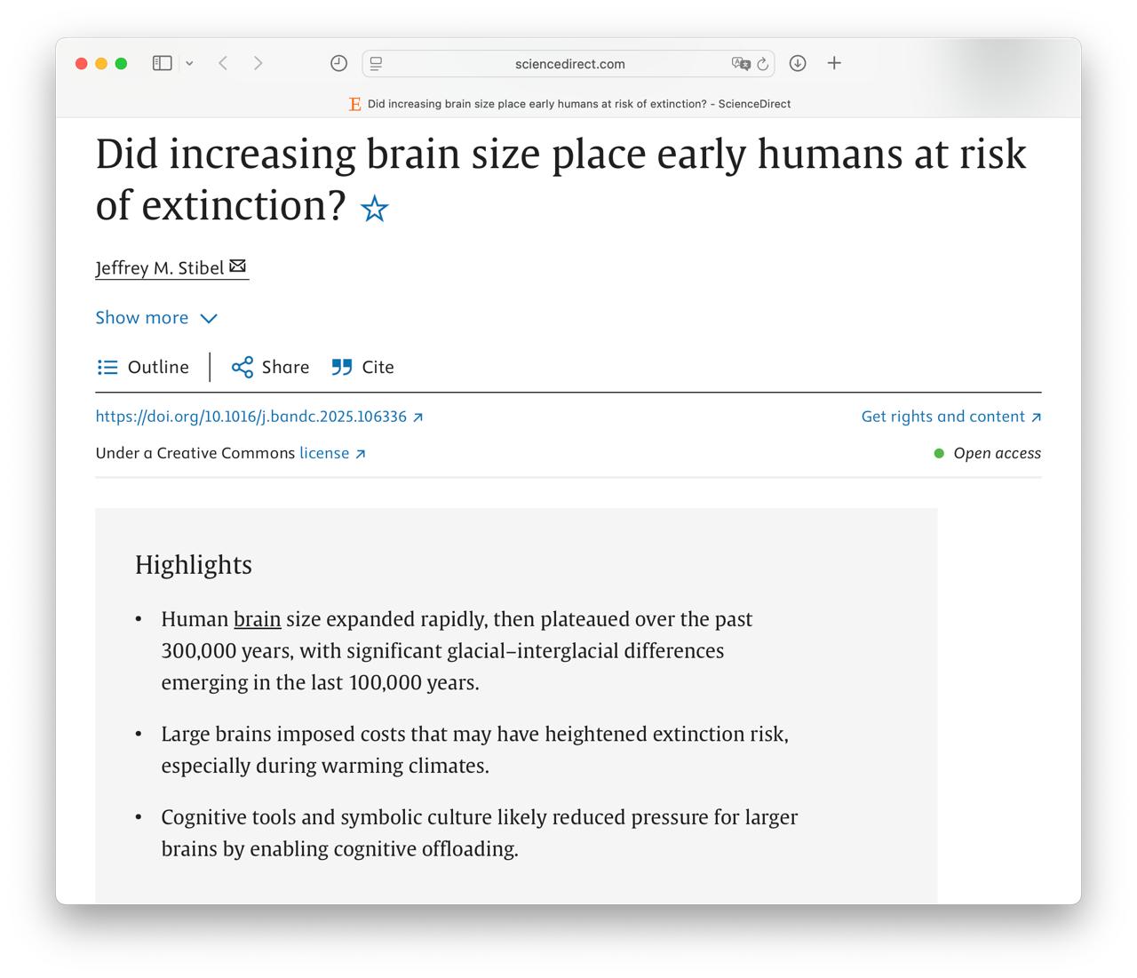 Человечество тупеет ради выживания Ученые сравнили черепа Homo sapiens и их предков в последние 100 тыс лет мозг людей только сжимался Вывод ученых большой мозг требует слишком много энергии и легко перегревается Для эволюции выгоднее если мы будем меньше думать и больше полагаться на вспомогательные инструменты Скинули работу на ChatGPT помогли эволюции