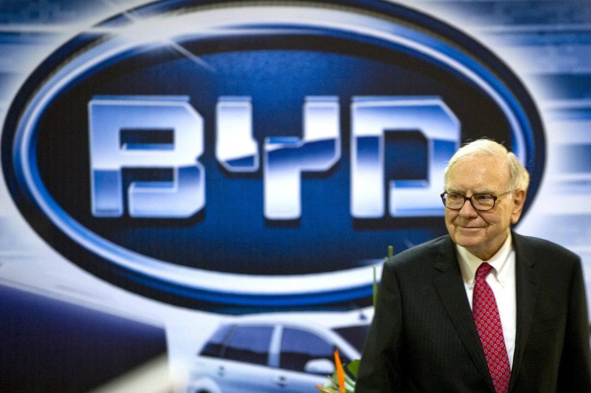 Berkshire Hathaway Уоррена Баффета полностью продала свою долю в BYD на фоне этого акции китайской компании упали на 3 7 Инвестфонд вложил в автопроизводителя 230 млн в 2008 году его доля на тот момент составляла около 10 С 2022 года Berkshire Hathaway начала продавать акции BYD vc ru invest 2229336
