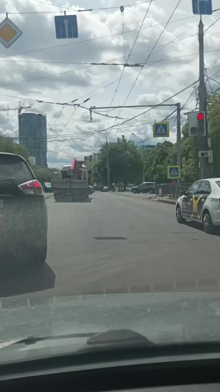 Закрытие движения на Московском проспекте в Воронеже для аварийных работ