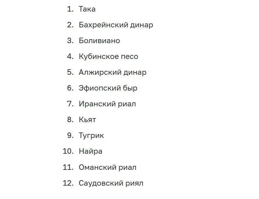 ЦБ начал устанавливать официальные курсы еще 12 иностранных валют по отношению к рублю.