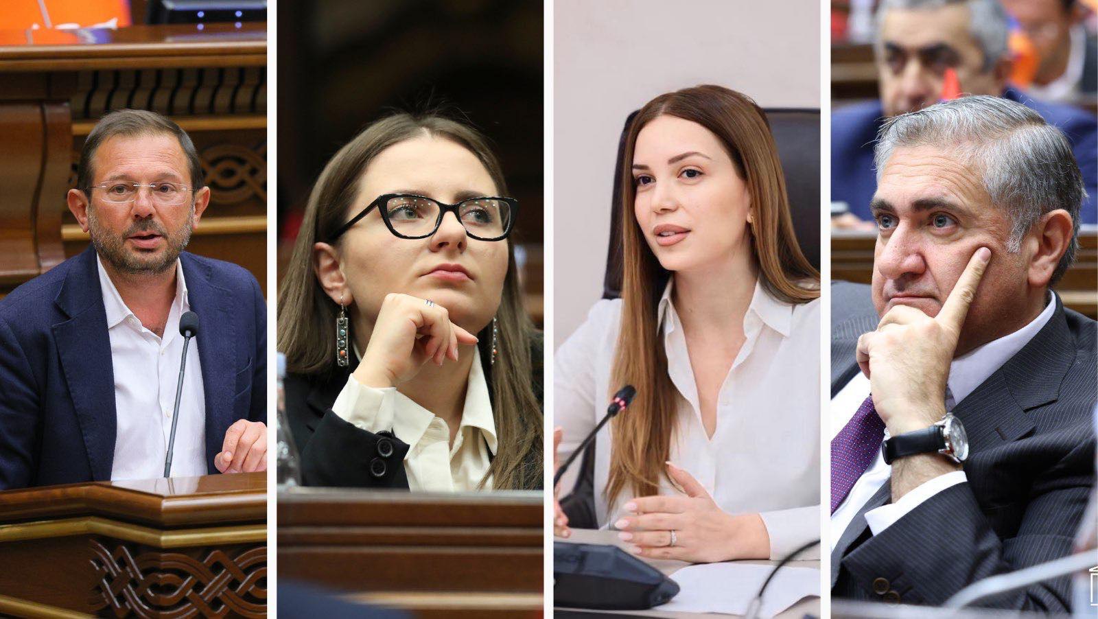 Оппозиция Армении обвинила Мирзояна во лжи и легитимации требований Азербайджана Официально заявляем Арарат Мирзоян лжет говорится в заявлении депутатов фракции НС Армения Анны Григорян Артура Хачатряна Гегама Манукяна и Кристине Варданян Целью действующей власти никогда не было обеспечение проармянских формулировок Их единственная цель легитимация требований Азербайджана и создание в глазах народа иллюзии отсутствия альтернативы