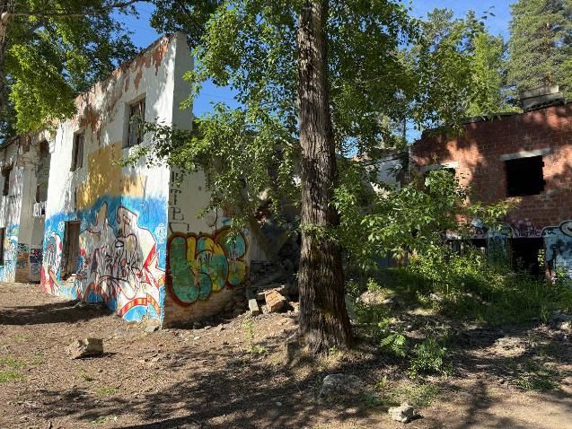 Собственник не сможет продать заброшенные здания в городском бору Администрация Челябинска требует снести или реконструировать строения.