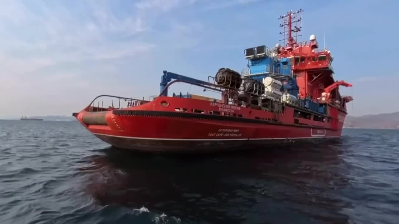 Приморский филиал Морспасслужбы получил новое спасательное судно MPSV06