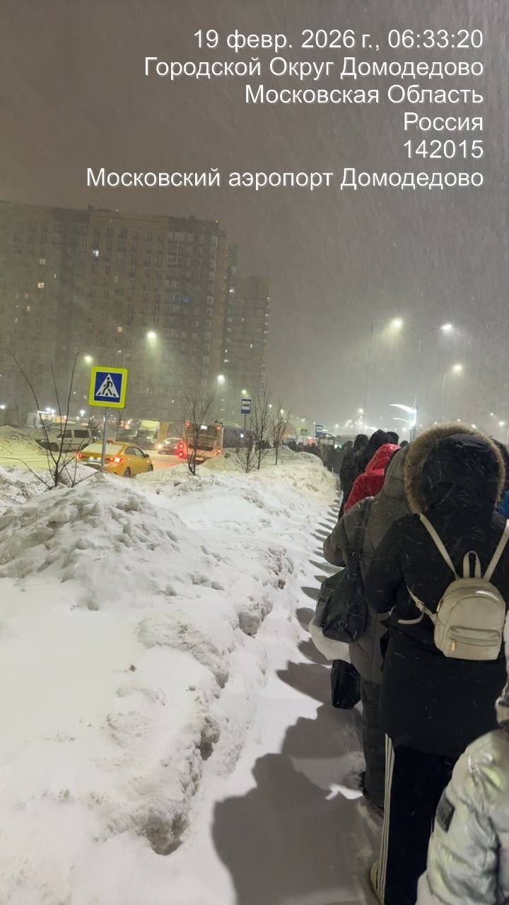 Снежный коллапс в Москве и области горожане не могут выбраться из своих районов Метель и снежная пелена накрыли Москву и область дороги парализовало В соцсетях публикуют видео из разных районов километровые очереди машины буксуют в заносах движения почти нет Сейчас пробки оценивают в 6 баллов Но это только начало синоптики обещают что загруженность вырастет до 9 баллов kvadratnymaster Фото соцсети