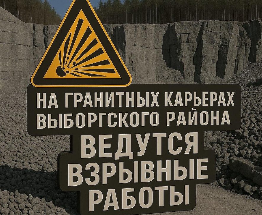 Взрывные работы пройдут в Выборгском районе в среду Жителей и гостей Выборгского района предупредили о взрывных работах в карьере Эркиля 11 февраля Шумно будет в период с 8 утра до 18 вечера Обращаем внимание что проезд и нахождение на территории промплощадок а также в радиусе опасной зоны 700 м ЗАПРЕЩЕНЫ до окончания взрывных работ передает районная администрация   Подпишитесь на ivbg ru Ivbg в Max