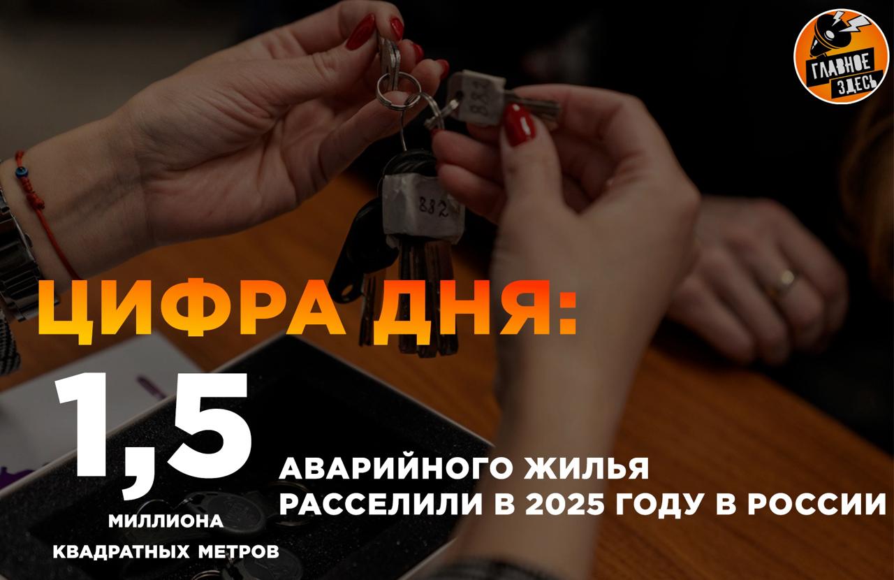 В уходящем году из 1 5 миллионов квадратных метров аварийного жилья переселены свыше 83 тысяч человек сообщил Минстрой РФ Главное здесь Подписывайтесь