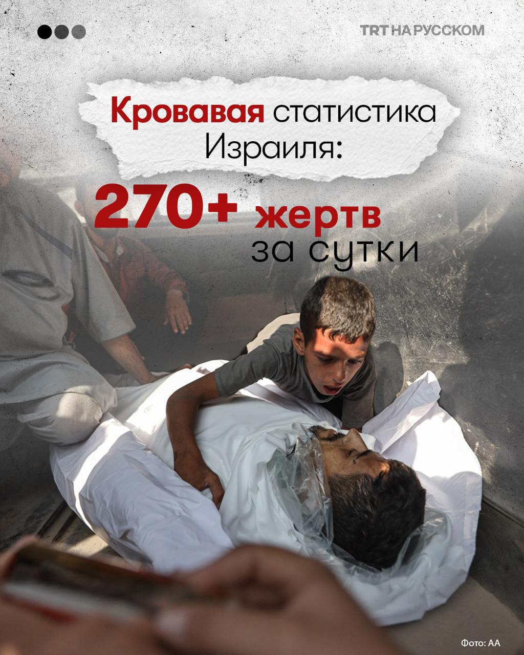 Израиль убил 70 палестинцев за сутки в Газе: 25 — у пункта гумпомощи Не менее 70 палестинцев убито Израилем за сутки в блокадной Газе, свыше 200 получили ранения. Среди жертв большинство дети. Наиболее кровавый эпизод произошел у пункта гуманитарной помощи в районе коридора Нецарим, где израильские военные открыли огонь по мирным жителям, собравшимся за едой. Подробнее По данным медиков, погибли 25 человек, ранены более 200. Свидетели утверждают, что по людям стреляли и с дронов-«квадрокоптеров». Еще 45 человек были убиты в результате авиаударов и обстрелов в Джабалии, Хан-Юнусе, Дейр эль-Балах и центральных районах Газы. Израильские снаряды попали по палаткам с беженцами, домам и объектам Красного Полумесяца. Среди жертв — женщины и дети. Общее число зверски убитых с начала войны в октябре 2023 года превысило 55 тысяч человек, большинство из них — женщины и дети. Еще не менее 10 000 человек остаются погребенными под завалами и числятся пропавшими без вести. Израиль игнорирует международные призывы к прекращению огня. Международный уголовный суд выдал ордера на арест Нетаньяху и Галанта, Израиль также проходит по делу о геноциде в Международном суде ООН. Будьте в курсе последних новостей с «TRT на русском»