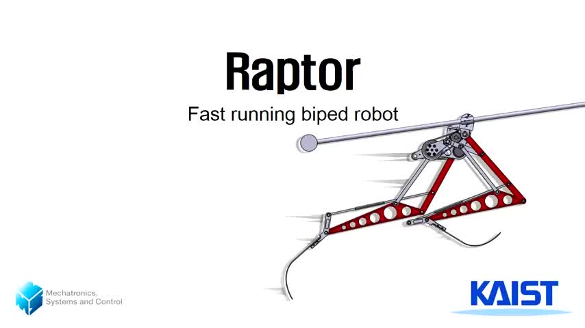 Учёные из Массачусетса разработали робота Raptor, бегущего быстрее Усейна Болта