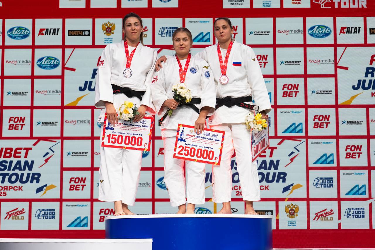 Орловская дзюдоистка Антонина Шмелёва стала серебряным призёром Russian Judo Tour  В Красноярске завершился III этап серии Russian Judo Tour по дзюдо.