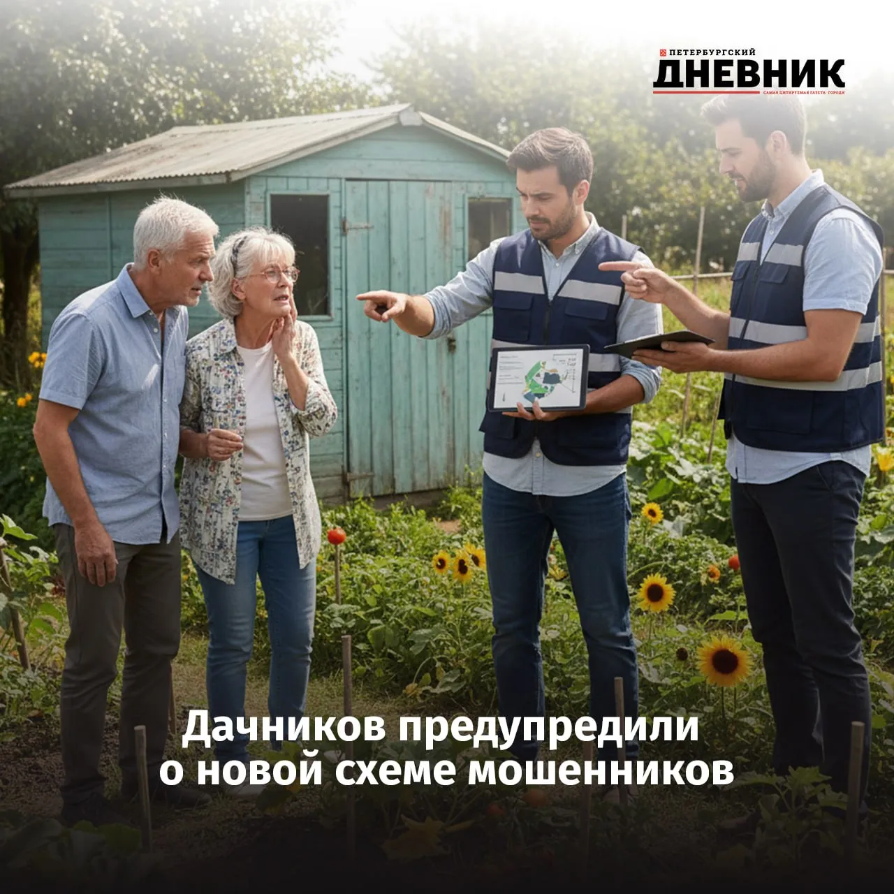 Фишинг на грядках С началом дачного сезона активизировались мошенники рассылающие сообщения о якобы выявленных нарушениях на участках В СМС владельцам земли приходят уведомления о штрафах за нескошенную траву мусор или наличие борщевика Аферисты предлагают скидку при условии быстрой оплаты через прикрепленную ссылку Переход по такой ссылке дает преступникам доступ к банковским картам и персональным данным входа на Госуслуги В дальнейшем это используется для хищения средств или оформления кредитов Важно помнить ни один государственный орган не рассылает требования об оплате штрафов по СМС Официальное постановление приходит либо заказным письмом по почте либо в личный кабинет на портале Госуслуги Фото DALL E Подписаться на Петербургский дневник в МАКС
