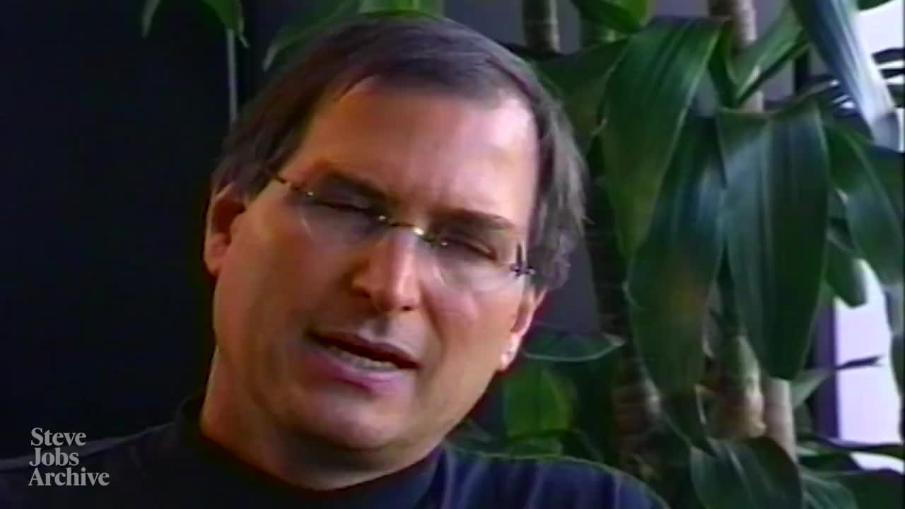 Редкое интервью со Стивом Джобсом о Pixar и управлении талантами
