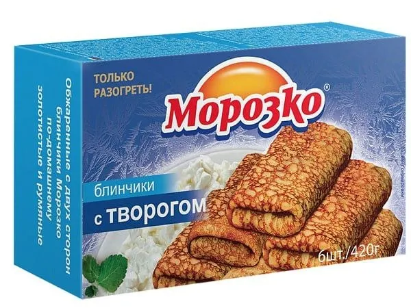 Кишечную палочку нашли в блинчиках Морозко с творогом СМИ Также Роспотребнадзор обнаружил четырёхкратное превышение микробов Заводу уже вынесли предостережение Читайте нас в МАКС Подписаться Прислать новость