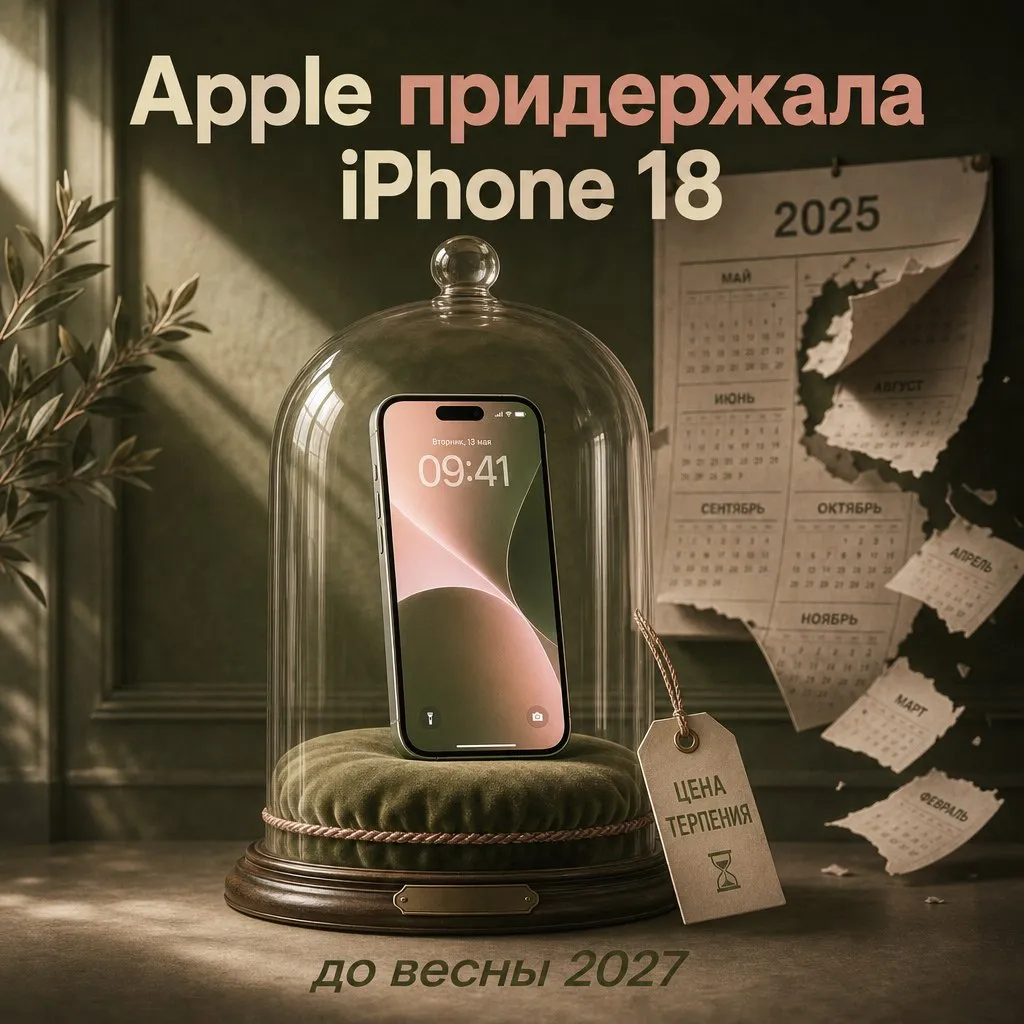 Apple специально задерживает выход iPhone 18 По информации инсайдера Fixed Focus Digital Apple сознательно отложила выпуск обычного iPhone 18 до весны 2027 Причина не только в дефиците комплектующих но и в расчётливой стратегии компания хочет дать iPhone 17 подольше продержаться на рынке и забрать максимум продаж особенно в Китае к распродаже День холостяка При этом сам iPhone 18 ждут заметные даунгрейды по экрану и чипу а часть деталей у него будет общая с бюджетным iPhone 18e Ну когда Apple начинает экономить на базовой модели это обычно значит что разница с Pro станет ещё заметнее AppleInsider в MAX Подписаться