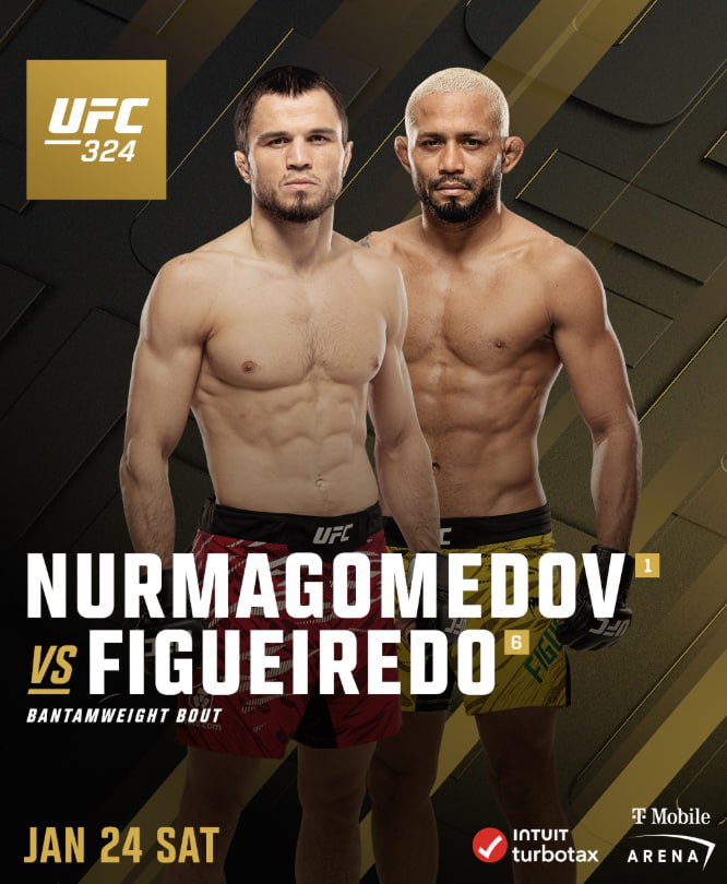 Умар Нурмагомедов узнал имя следующего соперника в UFC Им станет Дейвесон Фигередо Поединок пройдет в рамках турнира UFC 324 который состоится 25 января в Лас Вегасе