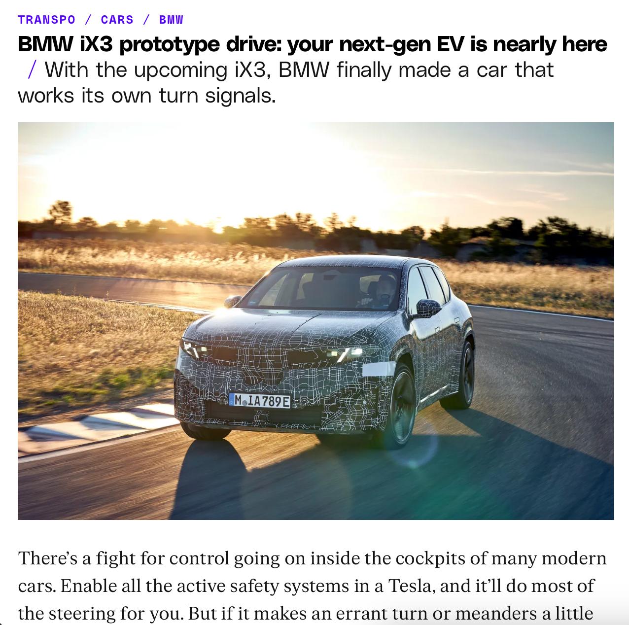Автомобили BMW теперь сами будут включать поворотники. Пока функцию тестируют только на кроссовере iX3, но в случае успеха добавят и в другие модели бренда. Работает просто: начинаешь манёвр и смотришь в зеркало — машина сама включает поворотник, но что забавно — если водитель не глянул в зеркало, то iX3 просто не даст перестроиться. Подписывайся на «PRO Бизнес» --------------------------------- YouFast VPN™ Купить крипту AML бот
