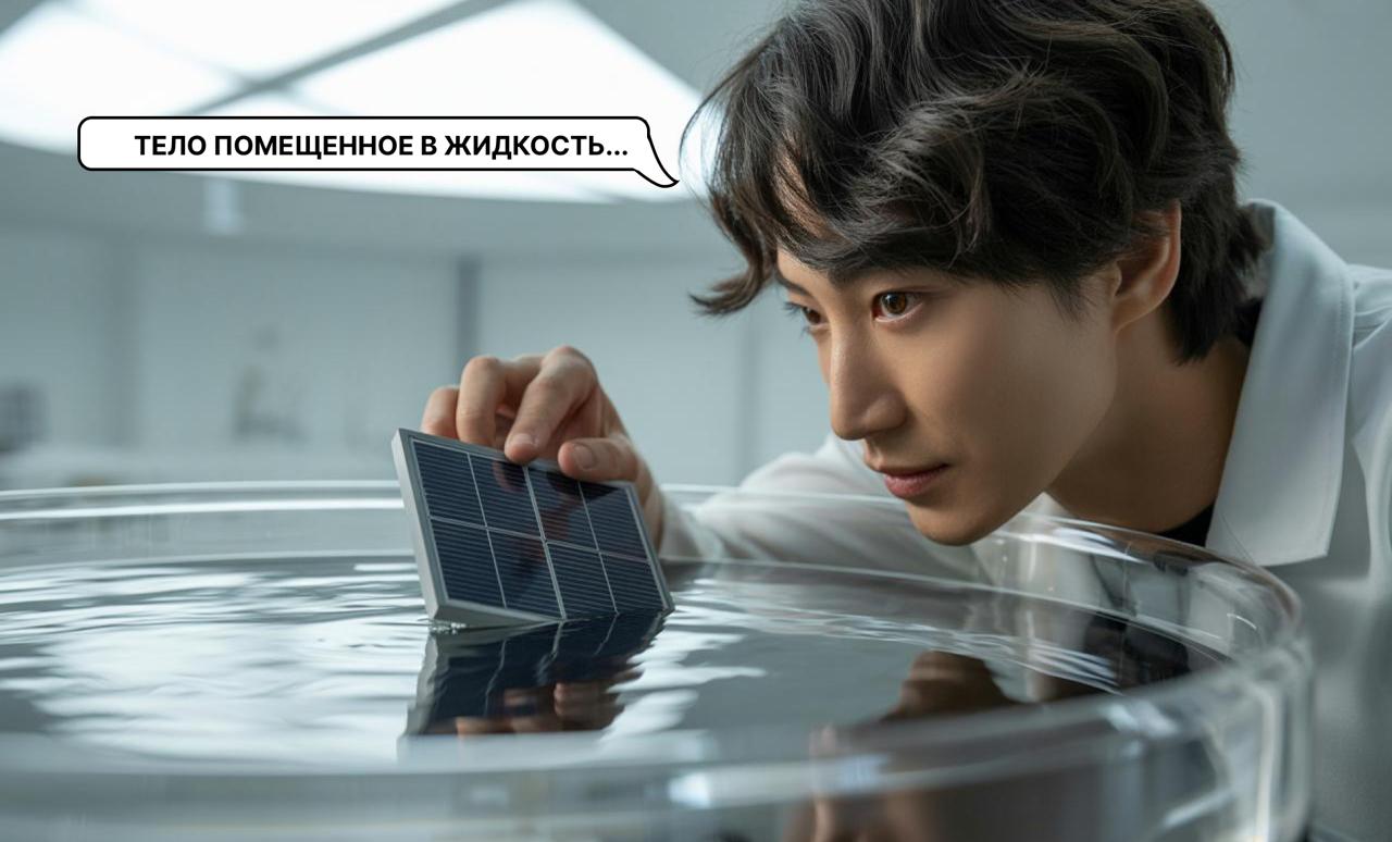 Зачем в Корее опустили солнечные панели под воду Обычно солнечные панели стараются ставить как можно выше Но в Южной Корее вспомнили про закон Архимеда пошли дальше опустили панели под воду Они создали первую в мире солнечную батарею способную эффективно работать под водой Батарея изготовлена из поликристаллического кремния но ключ к успеху ультратонкий слой оксида галлия 2   всего 2 3 нанометра Он защищает батарею от влаги снижает отражение света и помогает собирать больше энергии Результат впечатлил эффективность под водой 21 56 что выше чем у аналогичных панелей на воздухе Причина проста вода охлаждает элементы предотвращает перегрев и естественным образом очищает поверхность от пыли и грязи Такую технологию можно использовать для подводных датчиков систем связи и автономных дронов которым нужна энергия на глубине солнечныепанели солнечнаяэнрегия энергетика