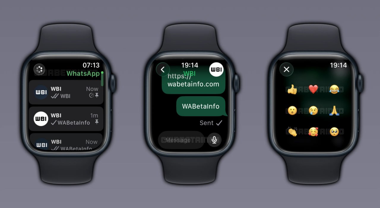 Полноценное приложение WhatsApp скоро появится на Apple Watch Специалисты из WABetainfo сообщают что WhatsApp для Apple Watch готовится к релизу Стоит отметить что речь идет именно о полноценной версии поскольку сейчас мессенджер работает только вместе с iPhone и сильно ограничен по функциям Так в бетке WhatsApp 25 32 10 71 для iOS нашли несколько функций интегрированных непосредственно в часы появились ввод и ответы на сообщения текстом голосом реакциями без разблокировки iPhone изменился интерфейс приложения Однако пользоваться новыми возможностями без привязки к смартфону по прежнему нельзя Пока приложение доступно только бета тестерам через TestFlight Для работы требуется watchOS 10 0 и новее Когда WhatsApp для Apple Watch станет общедоступным неизвестно iguides