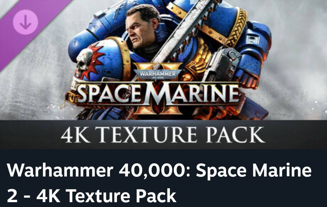 ОФИЦИАЛЬНО: Студия Saber Interactive выпустила в Steam набор 4К текстур для игры Warhammer 40,000: Space Marine 2!  Так, что владельцы РС могут докачать дополнительные 90 Гб.  GPX. Подписывайся