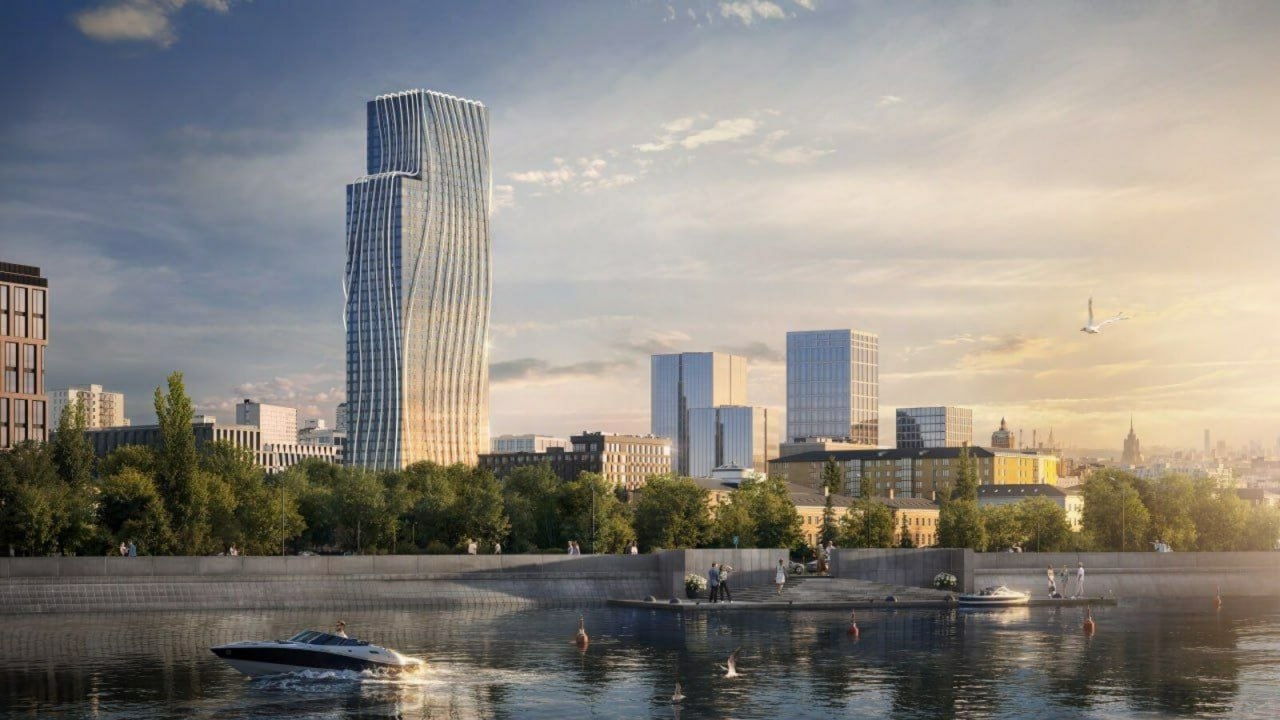 На юге Москвы построят 44 этажный жилой комплекс на 516 квартир В Даниловском районе на юге Москвы будет построен 44 этажный жилой комплекс общей площадью около 34 8 тыс кв м Как сообщил председатель Мосгосстройнадзора Антон Слободчиков застройщик Группа Аквилон уже получил разрешение на строительство объекта под названием ЖК THE LOT В рамках проекта будет возведен односекционный дом на 516 квартир с чистовой отделкой и жилой площадью свыше 28 тысяч квадратов В здании оборудуют подземный паркинг на 82 машиноместа 46 кладовых кинозал и коммунальную гостиную Фасад облицуют закаленным стеклом и окрашенным стемалитом с волнообразными ламелями жилье