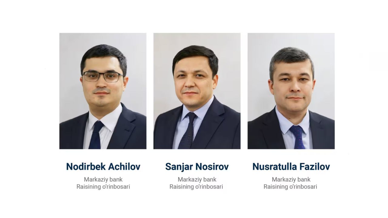 Назначены новые заместители председателя Центрального банка В Центральном регуляторе финансовой системы страны произведены новые назначения   uznews uz ru news 104458 uznews