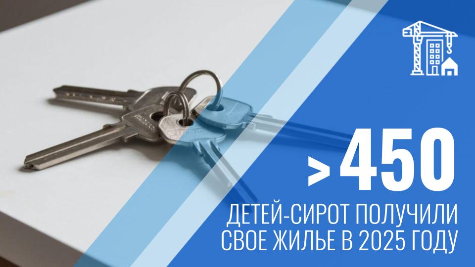 Более 450 детей сирот обеспечены жильем в 2025 году В этом году уже предоставили на 141 квартиру больше чем в прошлом Работа продолжается до конца 2025 года обеспечим жильем 470 детей сирот и детей оставшихся без попечения родителей На данный момент план выполнен на 96 Жилье распределяется на комиссиях которые проходят регулярно На очередном заседании 30 октября 2025 года было распределено 13 новых жилых помещений по всей области в Вологде в Череповце в Грязовецком округе в Никольском округе На сегодняшний день собственное жилье получил 451 человек из числа детей сирот Из них 127 человек приобрели квартиру за счет жилищных сертификатов В этом году системная работа дает высокие результаты благодаря административным инициативам Губернатора Георгия Филимонова Процедура предоставления жилья для сирот была упрощена Напомню о ключевых изменениях Возрастной ценз для подачи заявления на жилищный сертификат снижен с 23 до 18 лет Отменено требование о предоставлении сведений о доходах за последние шесть месяцев Расширение возможностей на рынке недвижимости средства жилищного сертификата можно направить на приобретение не только классической квартиры но и студии а также однокомнатной квартиры с кухней нишей