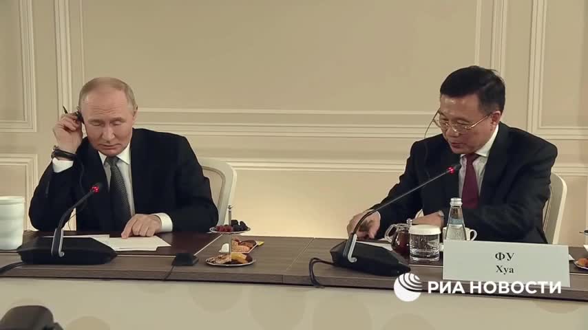 Путин о языковых успехах внучки и интересе дочери к китайскому языку