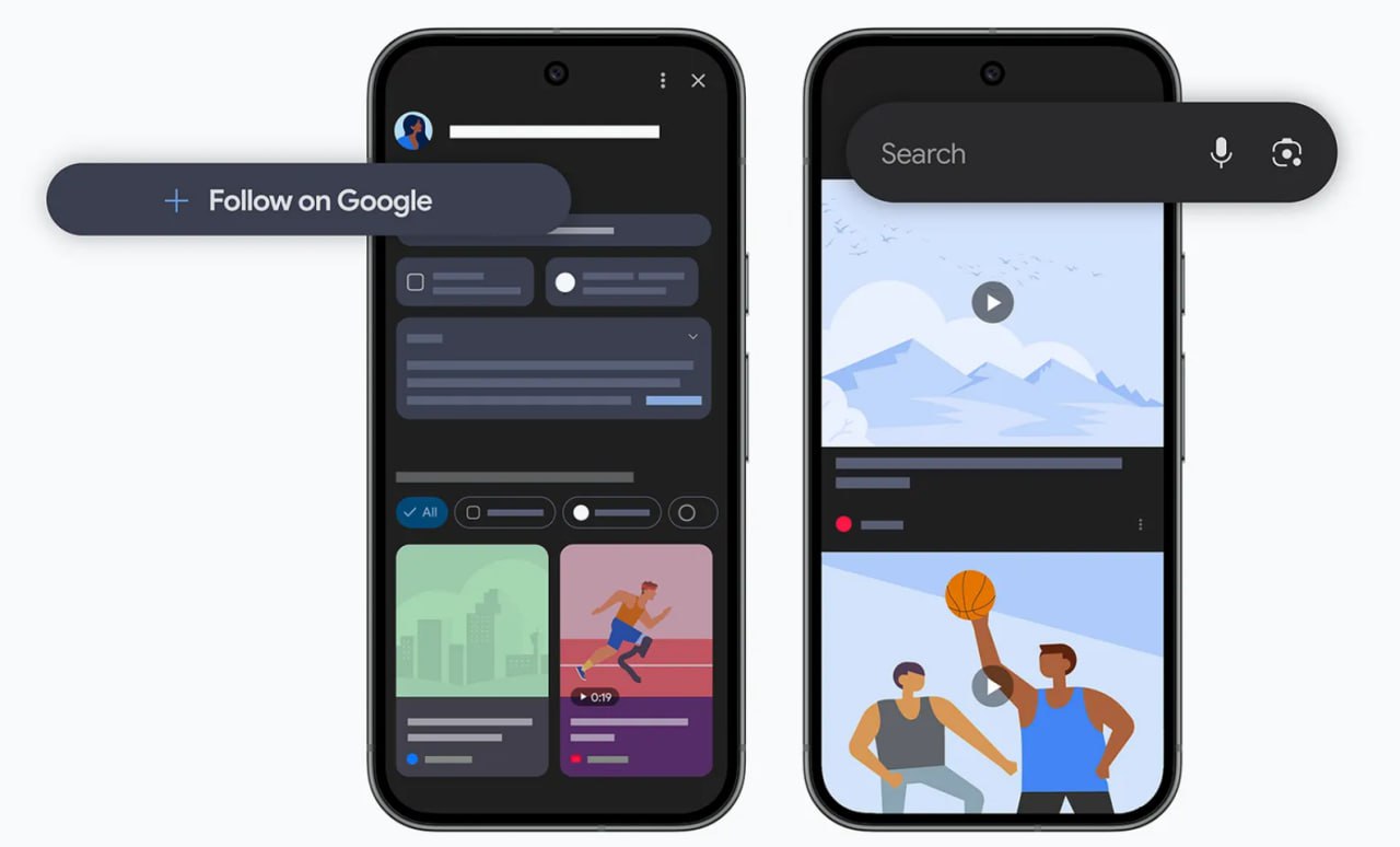 В ленте Google Discover появится больше постов из соцсетей В ближайшие недели в Discover появится больше контента от издателей и авторов со всего интернета например публикации из X Instagram и YouTube Shorts и в будущем их число увеличится Также появится возможность подписаться на издание или автора эту возможность Гугл тестирует уже некоторое время via Google The Keyword