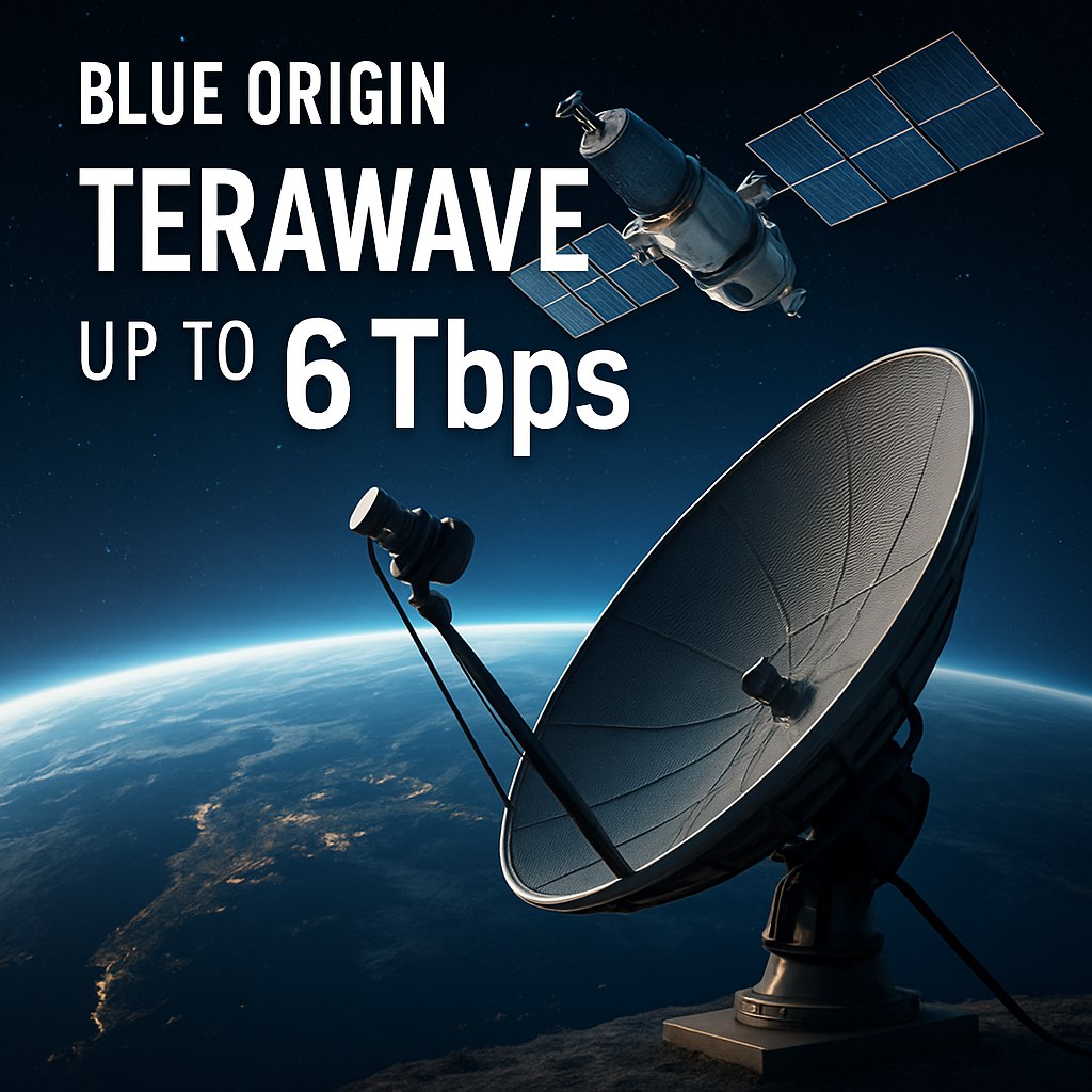 Blue Origin анонсировала запуск сети TeraWave которая обещает скорость до 6 Тбит с для спутникового интернета Сеть будет доступна в любой точке Земли но предназначена в первую очередь для корпоративных клиентов Запуск спутников начнется в конце 2027 года однако прямое подключение для пользователей не предусмотрено Blue Origin продолжает наращивать конкурентоспособность в сфере спутниковых интернет услуг уже на фоне доминирования SpaceX PRO AI OFFICIAL