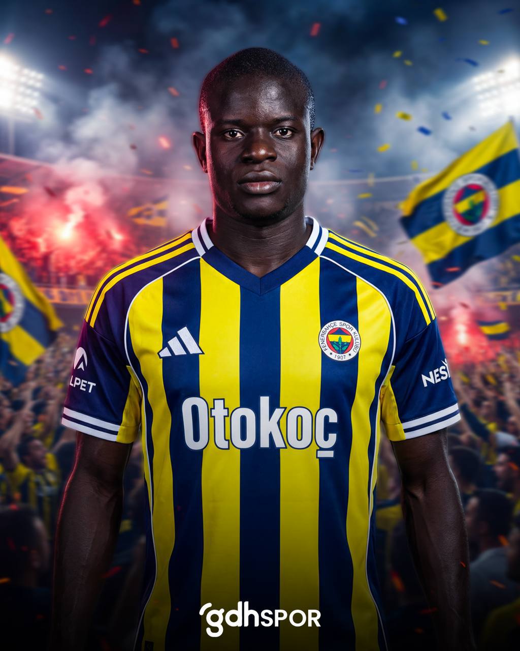 Фенербахче подписал контракт с Н Голо Канте до 2028 года