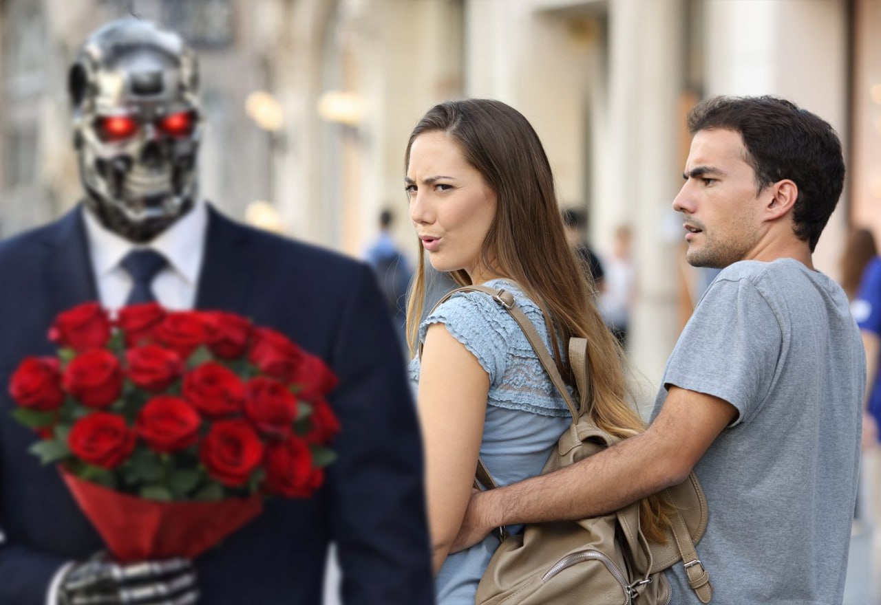 Кодер создал ИИ для разговоров с его ДЕВУШКОЙ агент болтает с ней 24 7 Гений написал для своей дамы нейронку которая знает 5 тысяч пикап фразочек запоминает все годовщины понимает настроение и шлёт нужные смайлики Пока ИИ отвлекает девицу парень спокойно работает Это не отношения Сохранил себе нервы