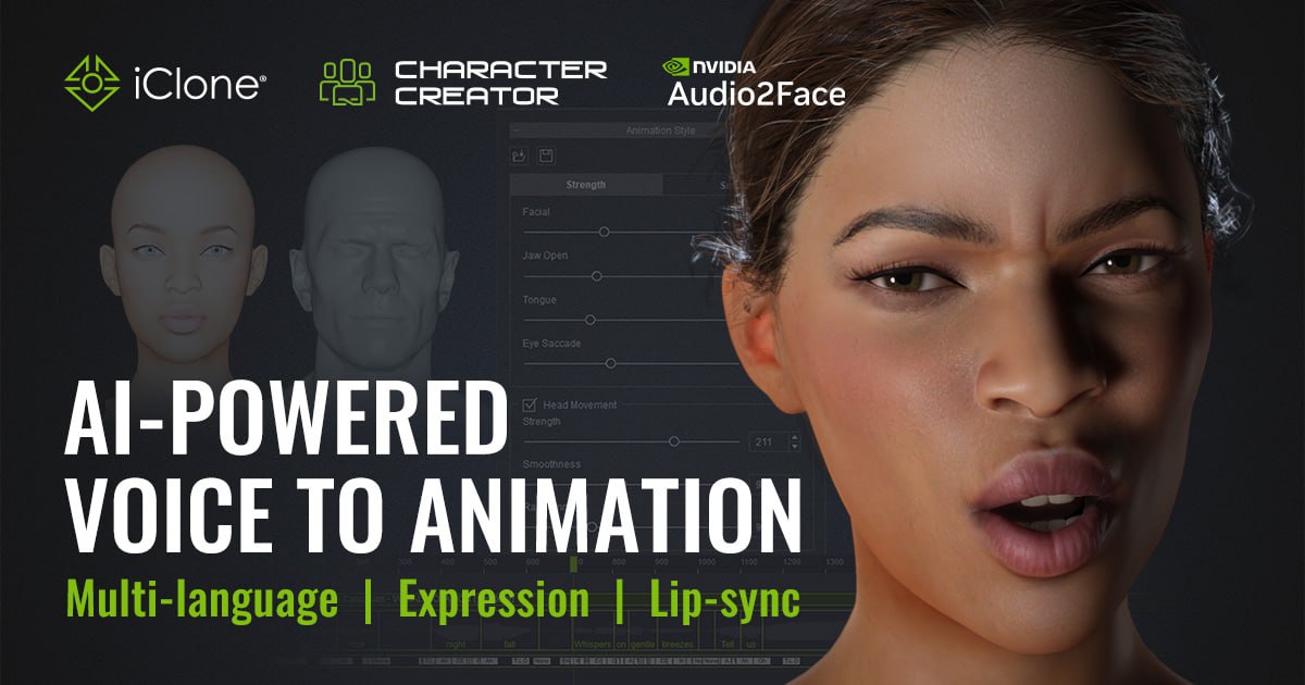 NVIDIA открыла исходный код Audio2Face Audio2Face ИИ инструмент для дегенерации анимации лиц и синхронизации губ по голосу Теперь разработчики игр и 3D контента могут свободно использовать его под лицензией MIT В открытый пакет входят SDK плагины для UE 5 и Maya а также модели Regression v2 2 и Diffusion v3 0 Они преобразовывают речь в движения лица Дополнительно доступны фреймворк для обучения примерные датасеты и отдельные модели Audio2Emotion распознающие эмоциональное состояние по голосу Nvidia Audio2Face ИИ Подписывайтесь на ARCHiTECH Чат