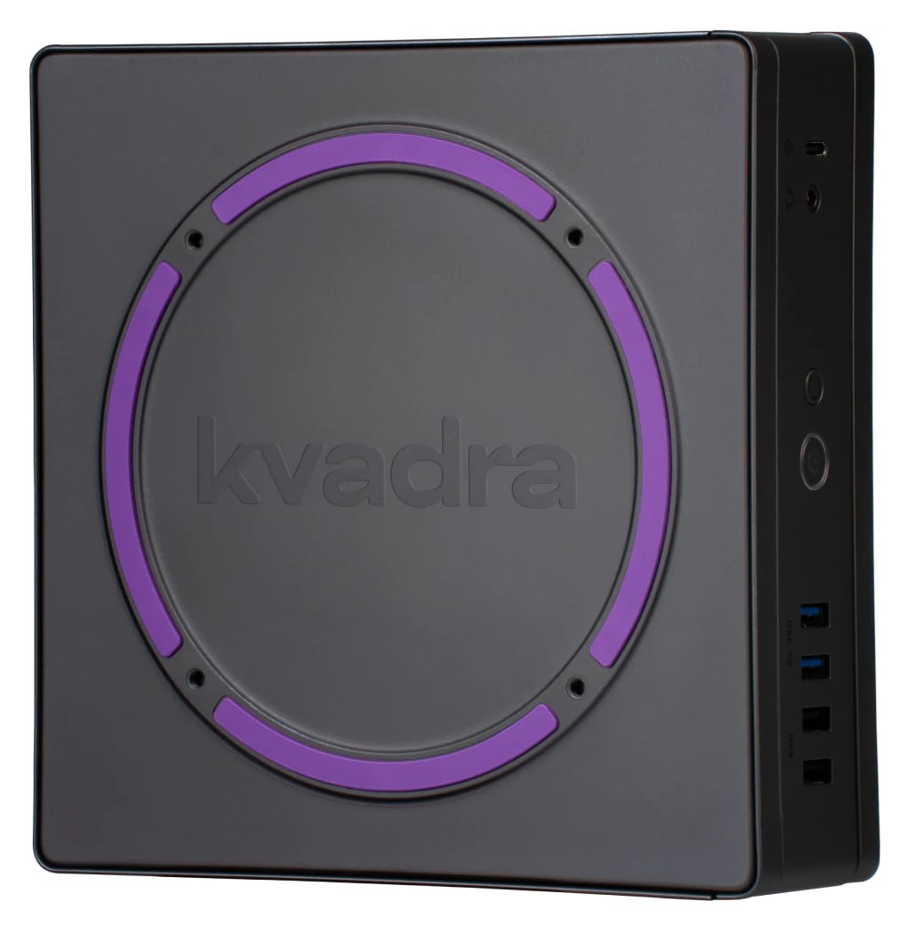 Российские ПК Ультракомпактные Yadro объявляет о начале серийных продаж ПК Kvarda Tau mini в форм факторе Ultra Small Несмотря на компактные габариты 209 х 57 х 189 мм и вес 1 55 кг ПК предназначен для решения широкого круга офисных задач в сегментах B2B и B2G Производитель заявляет возможность работы с конфиденциальными данными в финсекторе и в госучреждениях а также возможность интеграции с системами управления на промышленных предприятиях и т п В основе ПК чипсет Intel B760 поддерживающий процессоры 12 14 поколений Core i3 i5 i7 Celeron Pentium с сокетом LGA1700 и до 64 ГБ оперативной памяти DDR4 Устройство оснащено высокоскоростным Ethernet 2 5 Гб с поддерживает до двух накопителей M 2 NVMe SSD и один 2 5 SATA SSD опционально В плане интерфейсов у ПК есть 9 USB портов фронтальные 2 USB A 3 2 Gen 1 до 5 Гбит с 2 USB A 2 0 до 480 Мбит с USB C 3 2 Gen 2 до 10 Гбит с на задней панели 4 USB A 3 2 Gen 2 до 10 Гбит с 2 5G Ethernet LAN DisplayPort 1 4 DP HDMI 2 0 VGA Line Out Mic In RS 232 опция основные видеовыходы HDMI Display Port VGA аудиоразъемы и опциональные Предусмотрена возможность крепления на VESA mount 100x100 Повышенный уровень безопасности призван обеспечить собственный KvadraBIOS с возможностью быстрого восстановления из резервной копии наличию датчика вскрытия корпуса навесного замка и Kensington Lock Устройство поддерживает российские ОС Astra Linux ОС Альт РЕД ОС а также ПАК Соболь и АМДЗ Аккорд подтверждено сертификатами Мини ПК TAU mini внесен в Единый реестр российской электронной продукции Минпромторга и имеет подтвержденное производство на территории Российской Федерации в соответствии с требованиями регулятора Продукт доступен для заказа с возможностью кастомизации конфигурации под требования заказчика RUSmicro