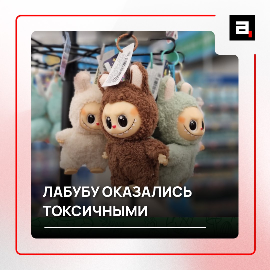 Ядовитый сюрприз в плюшевом Лабубу обнаружили токсичное вещество Роскачество проверило монстриков Лабубу и обнаружило внутри одного из брелоков опасный диоктилфталат вещество которое способно раздражать кожу слизистые и даже влиять на гормональную систему Особенно рискуют дети малыши часто грызут и облизывают игрушки а контакт с таким токсином может быть куда опаснее чем кажется по улыбке Лабубу Вредное вещество нашлось в одном экземпляре из 13 протестированных Цена игрушки 630 рублей потенциальный вред куда выше возможные проблемы с печенью гормонами и даже набором лишнего веса   Подпишитесь на Абзац TG VK Дзен MAX Rutube