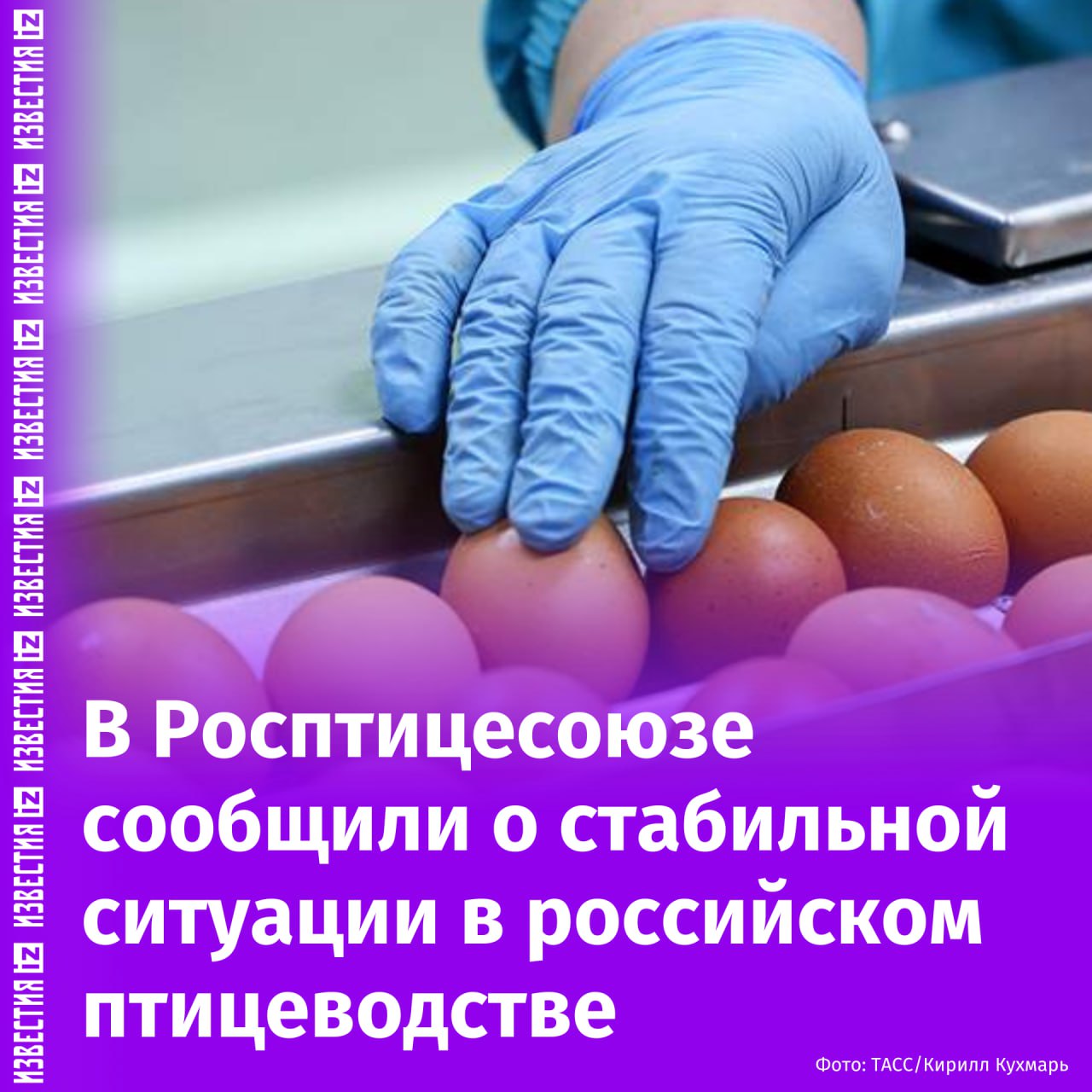 Предпосылок для повышения цен на птицеводческую продукцию в России нет, заявила "Известиям" гендиректор Росптицесоюза Галина Бобылева.  Ранее американские граждане столкнулись с дефицитом яиц из-за птичьего гриппа, сообщал CNN. По их данным,  в ноябре-декабре 2024 года погибло более 17 млн куриц-несушек.   "В сравнении с тем, что происходит в США, в России производство остается стабильным, цены стабильны, спрос на продукцию — и на яйцо, и на мясо — полностью удовлетворяется", — подчеркнула Бобылева.  Производство в России не снижается, когда возникают небольшие очаги птичьего гриппа, отметила она. При этом принимаются своевременно все меры, обеспечивающие биобезопасность.  Наращивание объема производства и выполнение поставленных перед российским агропромышленным комплексом планируется в 2025 году, рассказала Бобылева. По ее словам, птицеводческая продукция имеет огромное значение на продовольственном рынке.       Отправить новость