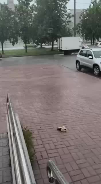 В Санкт-Петербурге объявлен жёлтый уровень погодной опасности