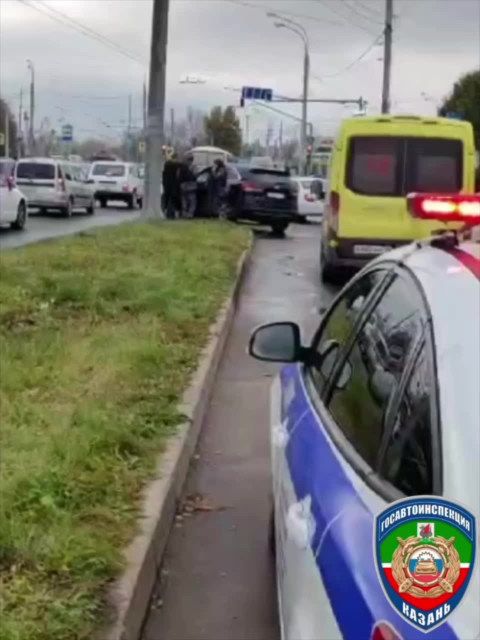 Стрельба в Казани: мужчина ранил пассажира автомобиля