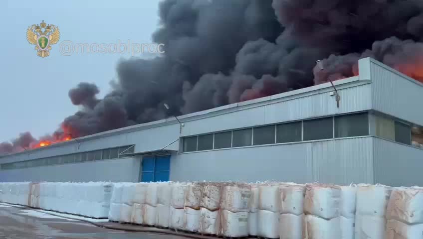 Пожар на складе дизельного топлива во Владимире локализован