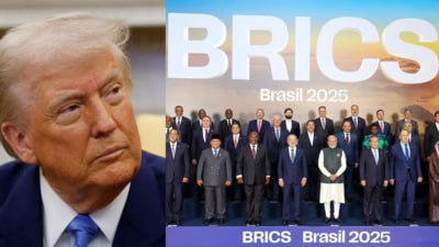 Ночью у Дональда Трампа опять галоперидол в клизьме кончился и он победил БРИКС:   Трамп - заявил, что «нанес серьезный удар по БРИКС»: Мы никогда не должны позволять кому-либо играть с нами в подобные игры. Вот почему, когда я услышал об этой группе стран БРИКС - по сути, шести государствах - я нанёс им очень серьёзный удар. И если они когда-нибудь действительно объединятся по-настоящему, всё очень быстро закончится - могу вас заверить. Долго им не продержаться. Думаю, они даже не осмелятся этого сделать - им страшно встречаться.  России, Китаю и Индии страшно встречаться. Потому что Трамп. При этом последний саммит БРИКС закончился 7 июля 2025 года  участники просто были не в курсе, что Трамп всех победил .  В повестке этого саммита, к слову, было создание Нового банка развития  банка БРИКС , призванного обойти долларовые заимствования и увеличить оборот местных валют  Китай уже использует юани в 30% своей торговли . Будет продолжено развитие системы BRICS Pay, альтернативы SWIFT. Эта платежная система уже связана с 75 странами, основана на банковской инфраструктуре БРИКС и широко используется в Пекине и Москве.  А в прошедшую среду более 250 представителей почти 150 СМИ, аналитических центров, государственных ведомств и региональных организаций из 36 стран там же в Рио-де-Жанейро участвовали в Форуме СМИ и аналитических центров БРИКС. Мероприятие было посвящено вопросам развития сотрудничества БРИКС и укрепления солидарности стран Глобального Юга.  Дональду только не говорите, он ведь уже победил. На очереди прием таблеток и захват Марса. Не будем мешать.  Доброе утро