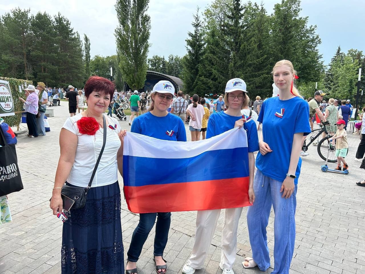 В Уфе на нескольких площадках состоялось празднование Дня города