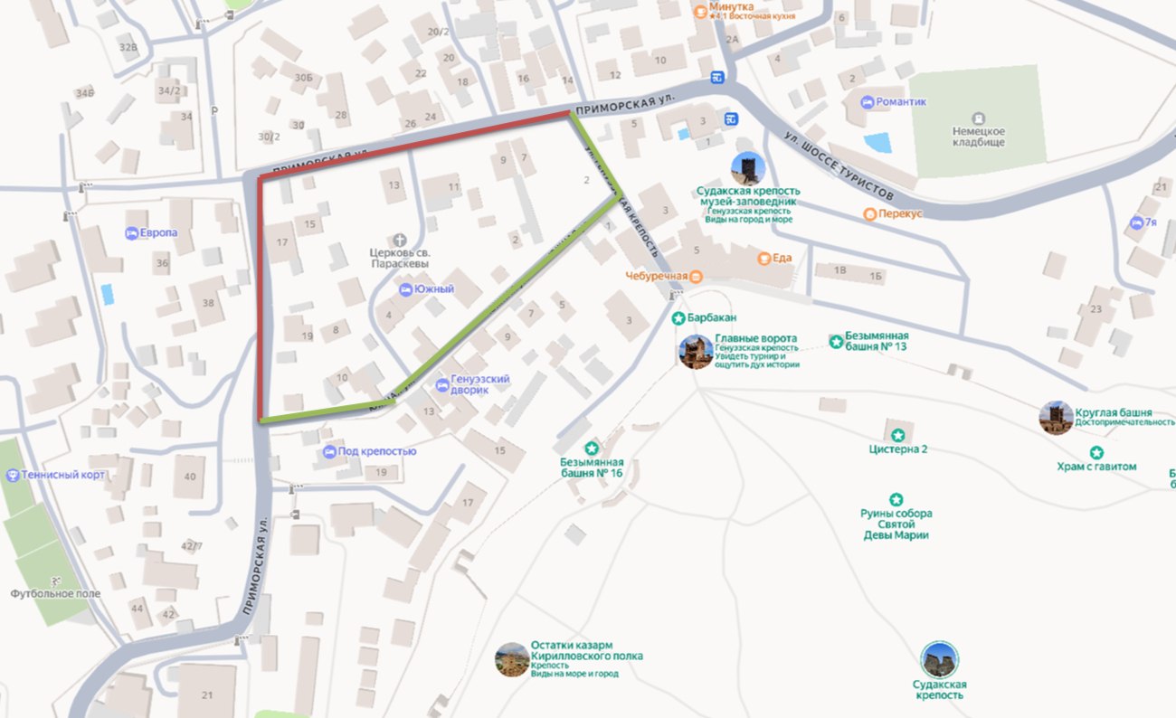 В Судаке частично перекроют Приморскую улицу В микрорайоне Уютное временно ограничат движение по Приморской улице Это связано с проведением работ по прокладке канализационного коллектора Перекрытие дороги продлится примерно до конца следующей недели Для объезда автомобилисты смогут воспользоваться улицей Южной Схема администрация Судака Подписывайся на truekpcrimea