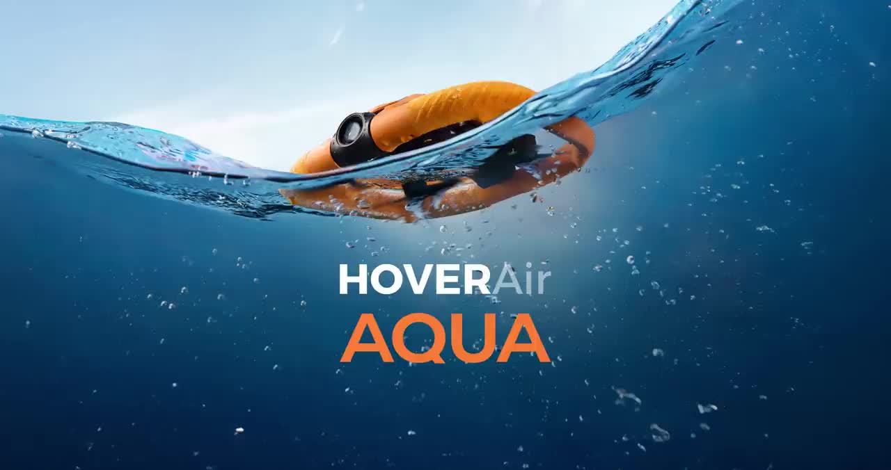 Представлен водонепроницаемый дрон HoverAir Aqua с уникальными функциями