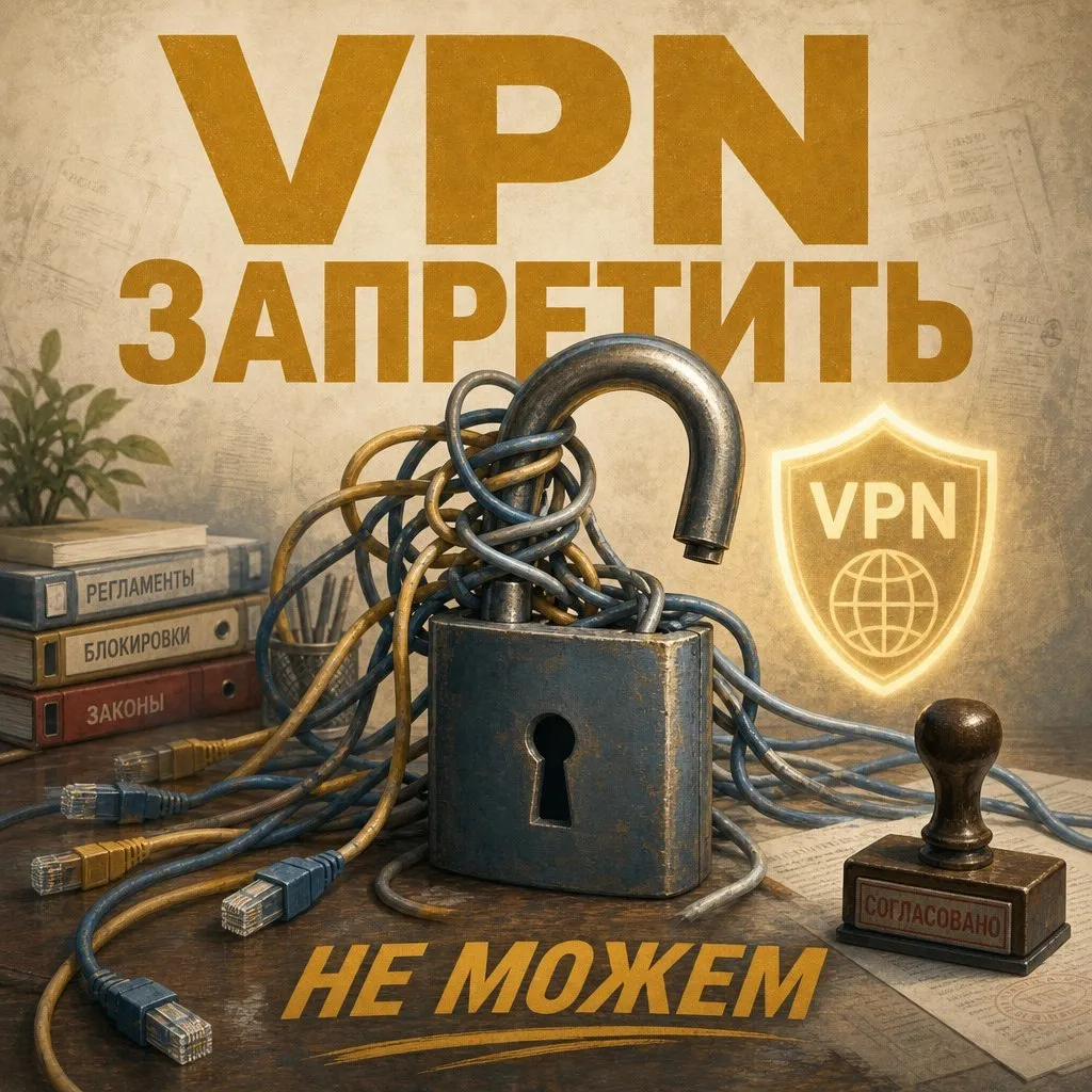 Глава СПЧ признал что полностью запретить VPN в России невозможно Валерий Фадеев объяснил что VPN нужен банкам предприятиям и программистам а попытка всё заблокировать просто сломает сеть При этом он сожалеет что люди используют VPN для обхода блокировок и считает это вопросом гражданской сознательности Ну то есть запретить не можем но вы пожалуйста сами не пользуйтесь